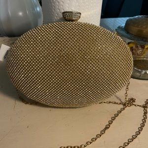 New with tags rhinestone purse.